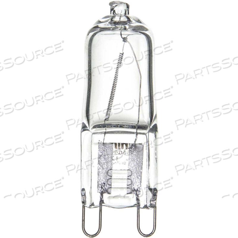 SUNLITE Q50/CL/G9/120V 50W SINGLE ENDED T3.5 HALOGEN BULB, BI-PIN BASE, CLEAR by Sunshine SUNLITE Q50/CL/G9/120V 50W SINGLE ENDED T3.5 HALOGEN BULB, BI-PIN BASE, CLEAR by Sunshine