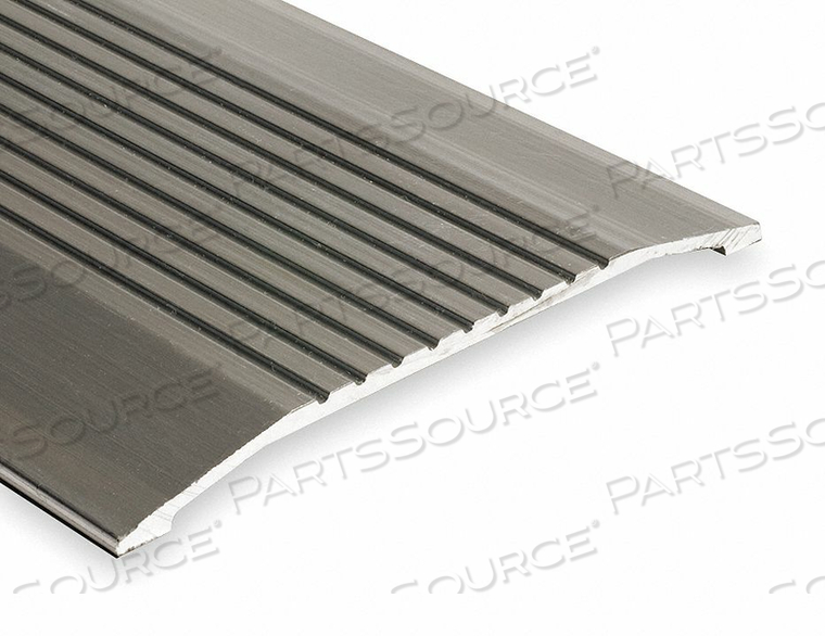 SADDLE THRESHOLD FLUTED TOP 3 FT. ALUM by National Guard Products