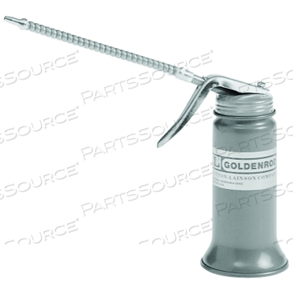 PISTOL PUMP OILER, 6 OZ, LEVER ACTION, FLEXIBLE 6 IN SPOUT by Goldenrod PISTOL PUMP OILER, 6 OZ, LEVER ACTION, FLEXIBLE 6 IN SPOUT by Goldenrod