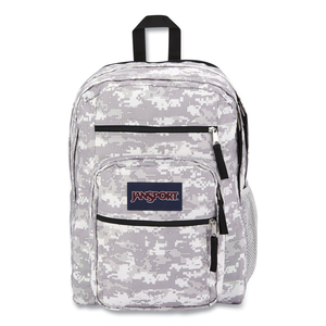 BIG STUDENT BACKPACK, FITS DEVICES UP TO 14.9", POLYESTER, 13 X 10 X 17.5, 8-BIT CAMO by JanSport