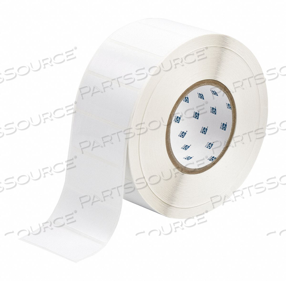 THERM TRANSFER LABEL POLY 1.25X2.75 by Brady Americas