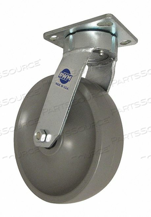 KINGPINLESS PLATE CASTER SWIVEL 1500 LB. by RWM