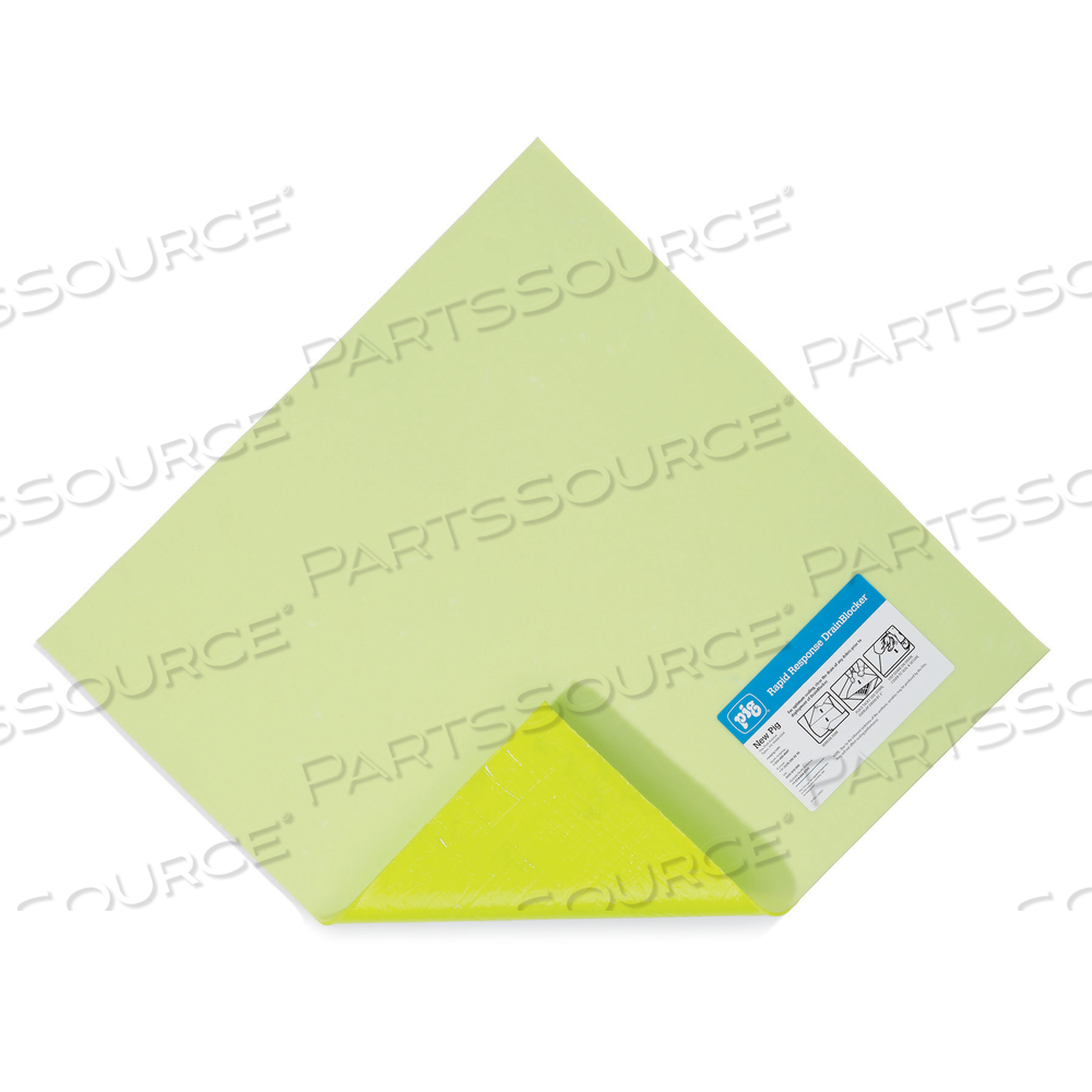 PIG RAPID RESPONSE DRAINBLOCKER DRAIN COVER by New Pig Corporation