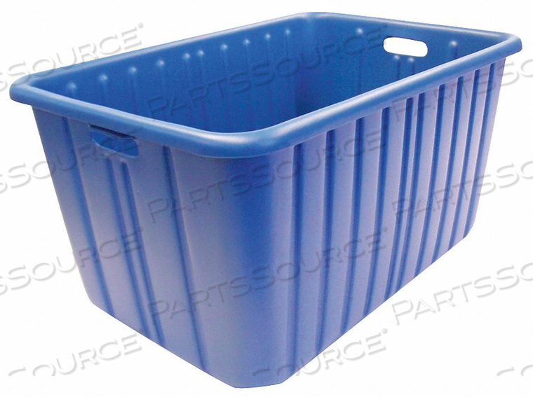NESTING CONVEYOR BIN 28 1/2 IN L BLUE by New England Plastics NESTING CONVEYOR BIN 28 1/2 IN L BLUE by New England Plastics