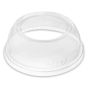 PET LIDS, WIDE OPENING DOME, FITS 12 OZ TO 24 OZ COLD CUPS, CLEAR, 1,000/CARTON by Karat