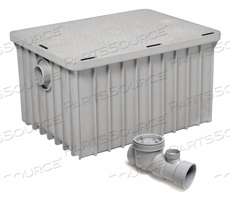 GREASE INTERCEPTOR POLY 4 IN DIA. 35 GPM by Canplas LLC GREASE INTERCEPTOR POLY 4 IN DIA. 35 GPM by Canplas LLC