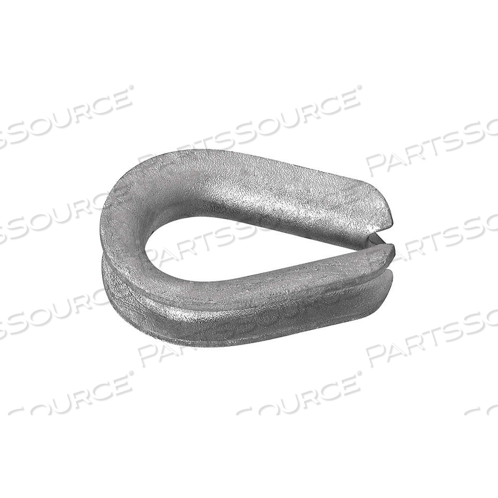5/16IN HEAVY WIRE ROPE THIMBLE GALV by Campbell