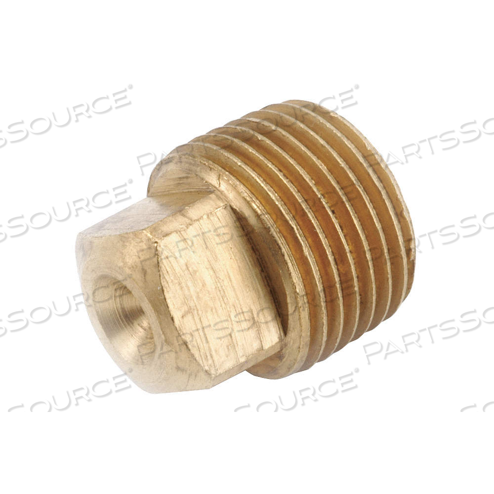 SQUARE HEAD PLUG, BRASS, 1/2 IN FITTING PIPE SIZE, MALE NPT, 1 IN OVERALL LG, SQUARE PLUG DRIVE by Approved Vendor SQUARE HEAD PLUG, BRASS, 1/2 IN FITTING PIPE SIZE, MALE NPT, 1 IN OVERALL LG, SQUARE PLUG DRIVE by Approved Vendor