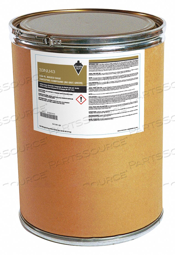 NO-GRIT WAX BASE SWEEPING COMPOUND 