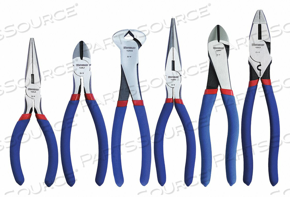 PLIER SET DIPPED 6 PCS by Westward