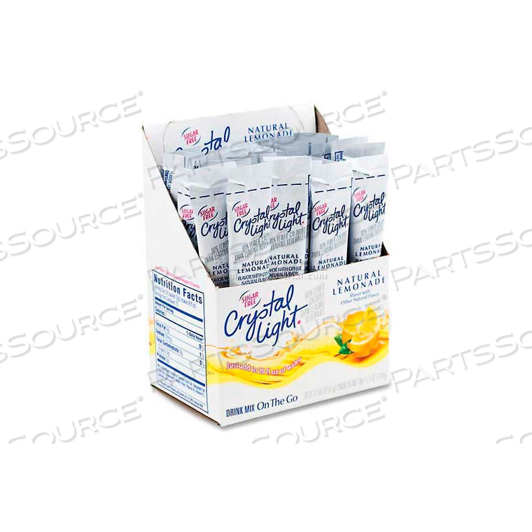 CRYSTAL LIGHT ON-THE-GO MIX STICKS, LEMONADE, 0.17 OZ., 30/BOX by Kraft Foods, Inc