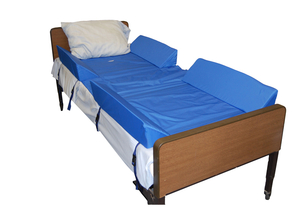 30-DEGREE FULL BODY BED SUPPORT SYSTEM W/4 ATTACHED BOLSTERS by Skil-Care Corporation