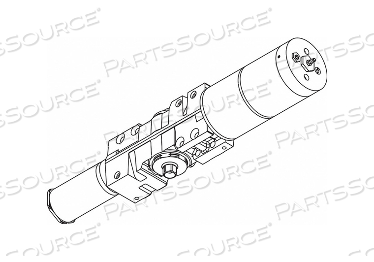 PNEUMATIC DOOR OPERATOR SLVR 22-3/4INL by LCN