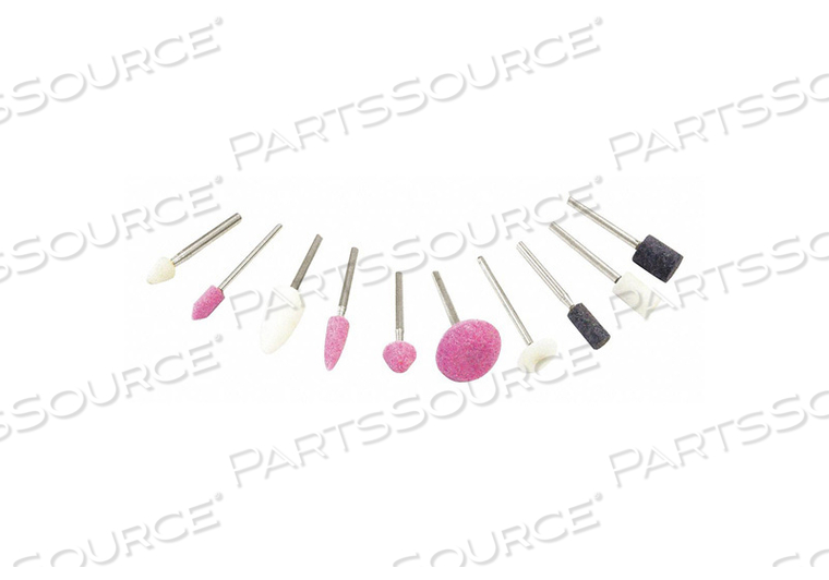 MINI MOUNTED POINT SET 10 PCS. by Eazypower