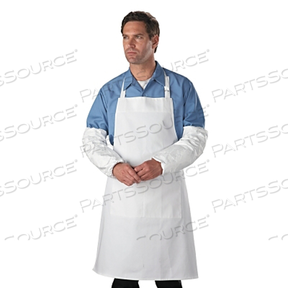 TYVEK 400 SLEEVES, 18 IN LONG, SERGED CLOSURE, WHITE by DuPont