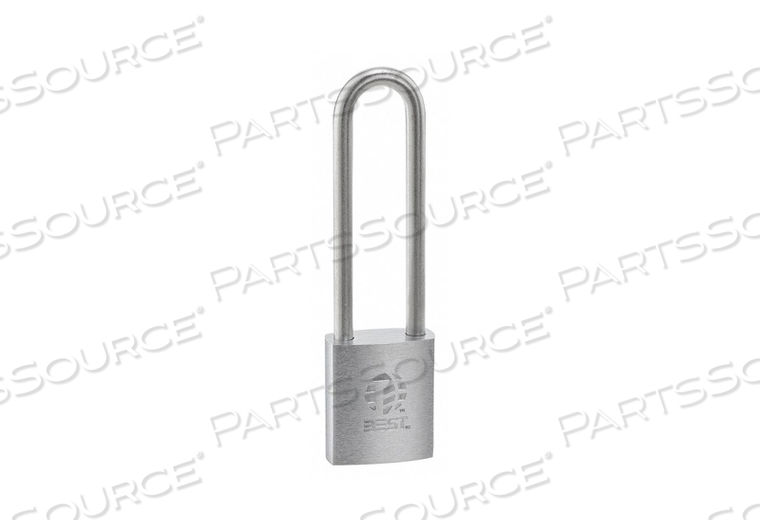 PADLOCK 7/8 IN RECTANGLE SILVER by Best PADLOCK 7/8 IN RECTANGLE SILVER by Best