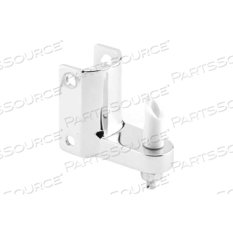 BOTTOM PIVOT HINGE, 1-1/4", W/-1/2" PINTLE, CHROME by Sentry Supply LLC