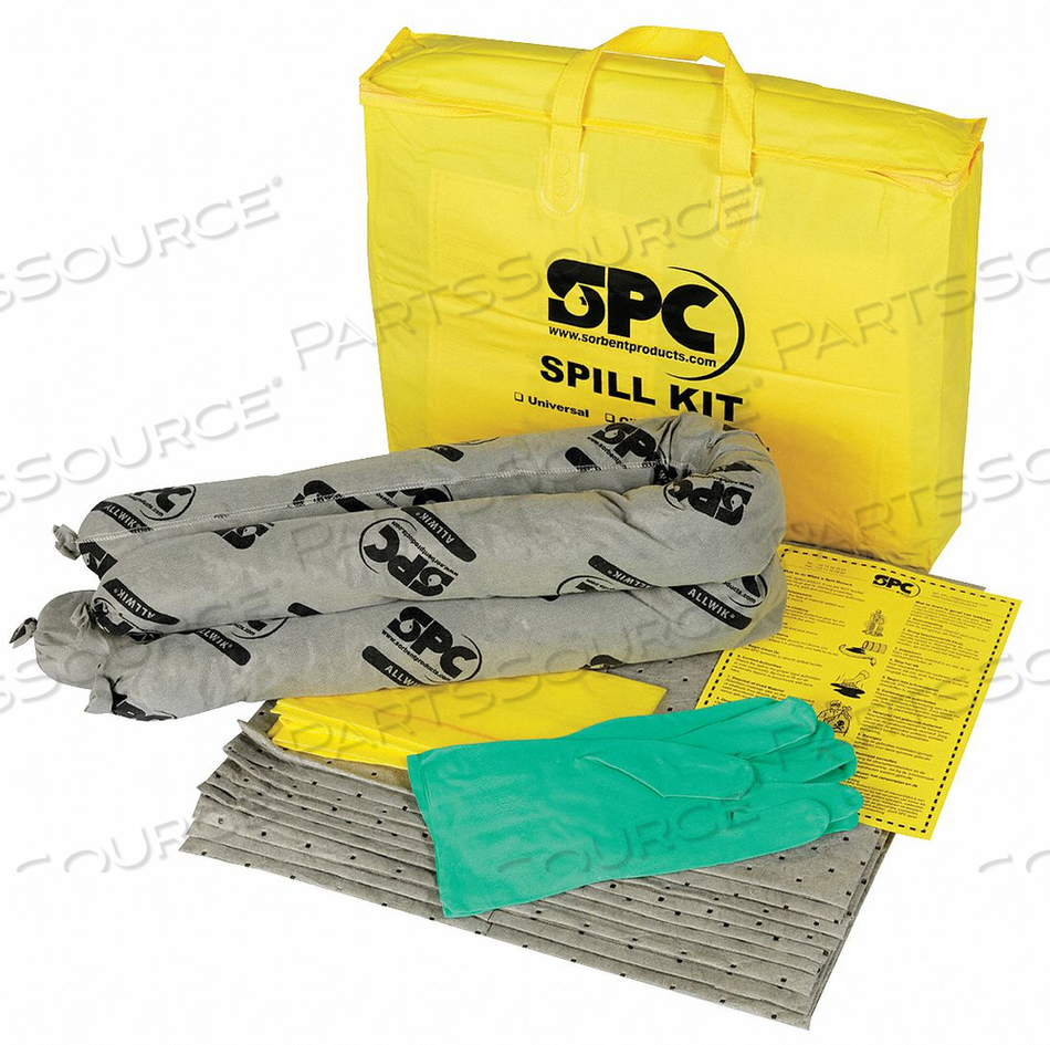 SPILL KIT UNIVERSAL YELLOW by Brady Americas SPILL KIT UNIVERSAL YELLOW by Brady Americas