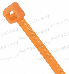 CABLE TIE STANDARD 7.9 L ORANGE PK100 by Power First