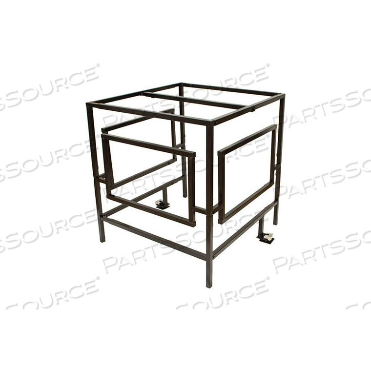 AIR CONDITIONER CAGE UNIT KIT -, STEEL, BLACK 