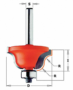 ROMAN OGEE CUT PROFILE ROUTER BIT 1-1/2 by CMT