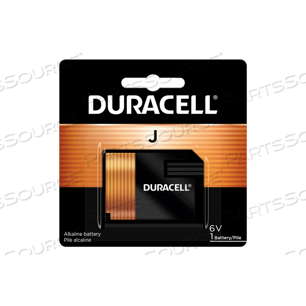 7K67BPK DURACELL, SPECIALTY BATTERY, 7K67, 6 V, ALKALINE, 1PK, 1PK by Duracell