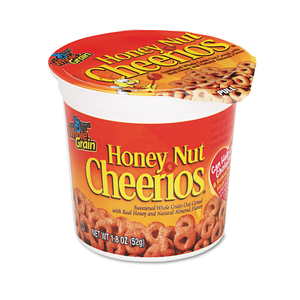 HONEY NUT CHEERIOS CEREAL, SINGLE-SERVE 1.8 OZ CUP, 6/PACK by General Mills