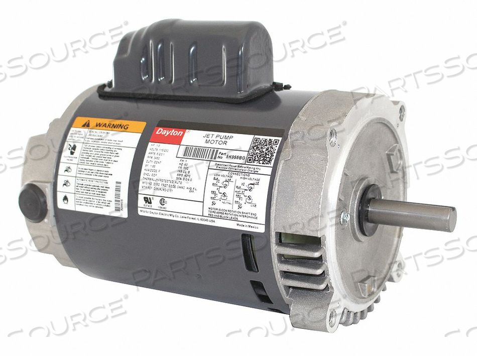 MOTOR 1/3 HP 3 450 RPM 56C 115/230V by DAYTON ELECTRIC MANUFACTURING CO MOTOR 1/3 HP 3 450 RPM 56C 115/230V by DAYTON ELECTRIC MANUFACTURING CO