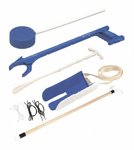 SOCK AID BL PLSTIC/METAL CNTAINS LATEX by HealthSmart (Briggs Healthcare/MABIS)