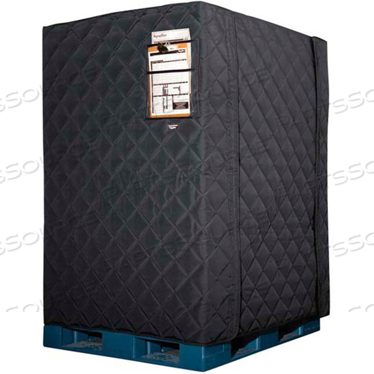 RW PROTECT INSULATED PALLET COVER BLACK - 48" X 40" X 48" 