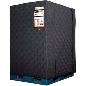 RW PROTECT INSULATED PALLET COVER BLACK - 48" X 40" X 48" by RefrigiWear