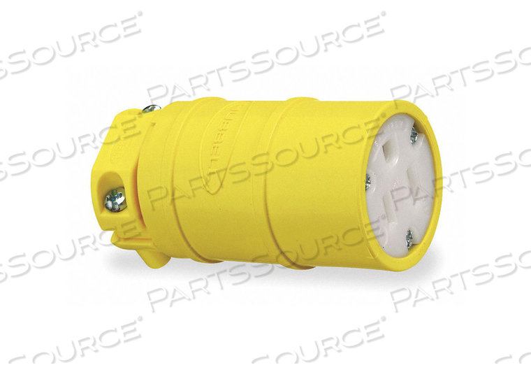 STRAIGHT BLADE CONNECTOR 5-15R 15A 125V by Hubbell Incorporated, Wiring Device-Kellums STRAIGHT BLADE CONNECTOR 5-15R 15A 125V by Hubbell Incorporated, Wiring Device-Kellums