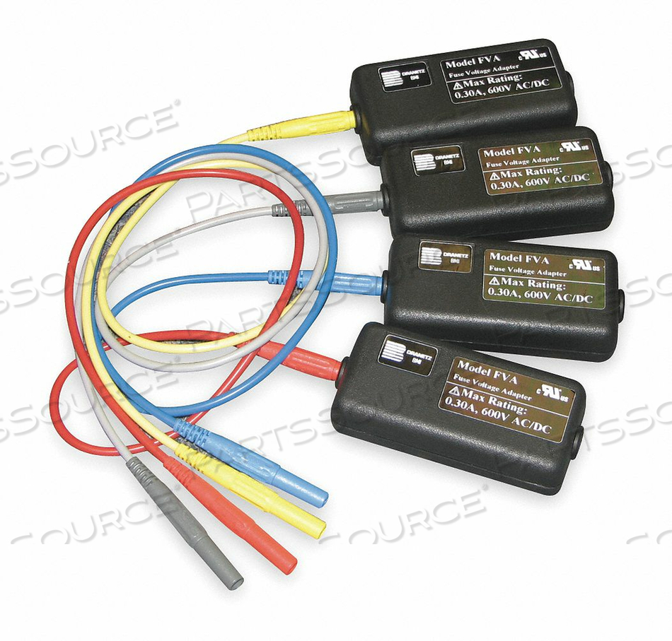 FUSED VOLTAGE ADAPTERS PK4 