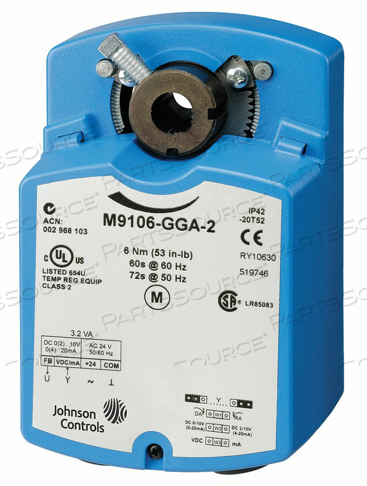 ELECTRIC ACTUATOR 53 IN.-LB.-4 TO 125F 