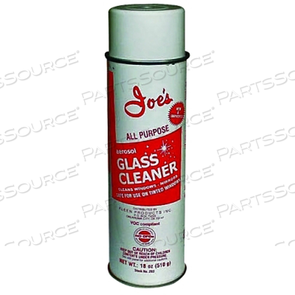 GLASS CLEANER, 19 OZ, AEROSOL CAN by Kleen Products LLC GLASS CLEANER, 19 OZ, AEROSOL CAN by Kleen Products LLC