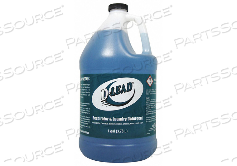 LEAD-REMOVING RESPIRATOR DETERGENT 1 GAL by D-Lead