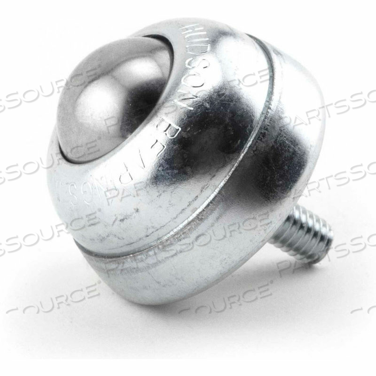 1" CARBON STEEL MAIN BALL 5/16" STUD IN CARBON STEEL HOUSING - 1-3/4"W by Hudson Bearings LLC