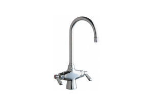 HOT AND COLD WATER MIXING SINK FAUCET by Chicago Faucets