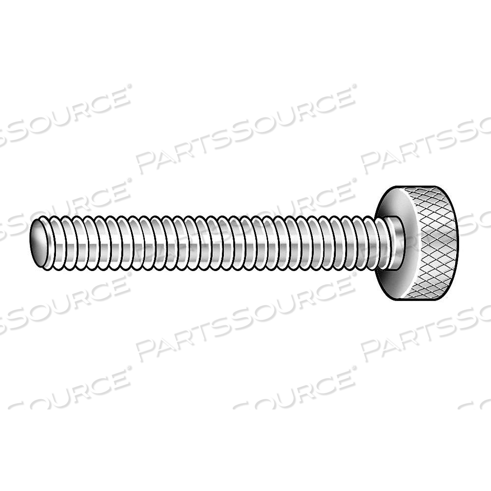THUMB SCREW, 5/16"-18 THREAD SIZE, KNURLED, 18-8 STAINLESS STEEL, PLAIN, 0.25 IN MAX HEAD HT, PLAIN by Approved Vendor THUMB SCREW, 5/16"-18 THREAD SIZE, KNURLED, 18-8 STAINLESS STEEL, PLAIN, 0.25 IN MAX HEAD HT, PLAIN by Approved Vendor