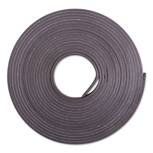 ADHESIVE-BACKED MAGNETIC TAPE, 0.5" X 10 FT, BLACK by Baumgartens