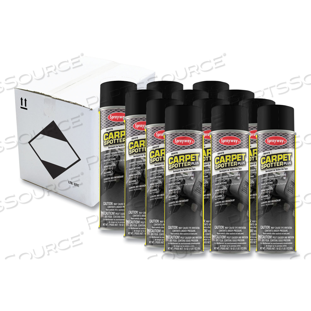 CARPET SPOTTER PLUS, BUTYL SCENT, 18 OZ AEROSOL SPRAY by Sprayway