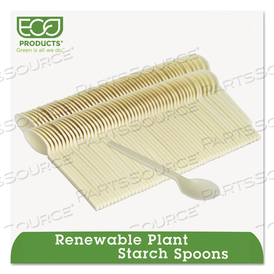 PLANT STARCH SPOON - 7", 50/PACK by Eco-Products