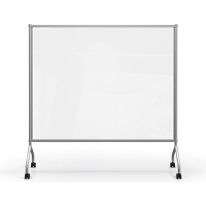 ACRYLIC MOBILE DIVIDER - 71.7"W X 71.8"H - CLEAR by Balt