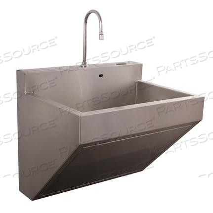 COMPACT SCRUB SINK: ONE STATION 30 X 23 X 23" (762 X 584 X 584) 