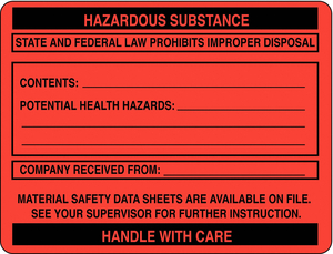 LABEL 2 IN H 2-11/16 IN W PK1000 by Roll Products