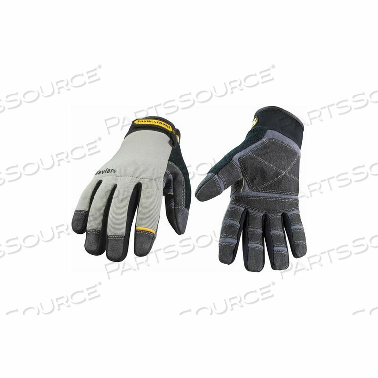 GENERAL UTILITY GLOVES - GENERAL UTILITY PLUS LINED W/ KEVLAR - LARGE 