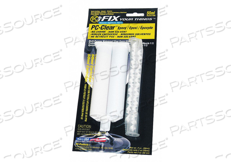 EPOXY INJECTABLE FAST SETTING 50ML CLR by PC Products