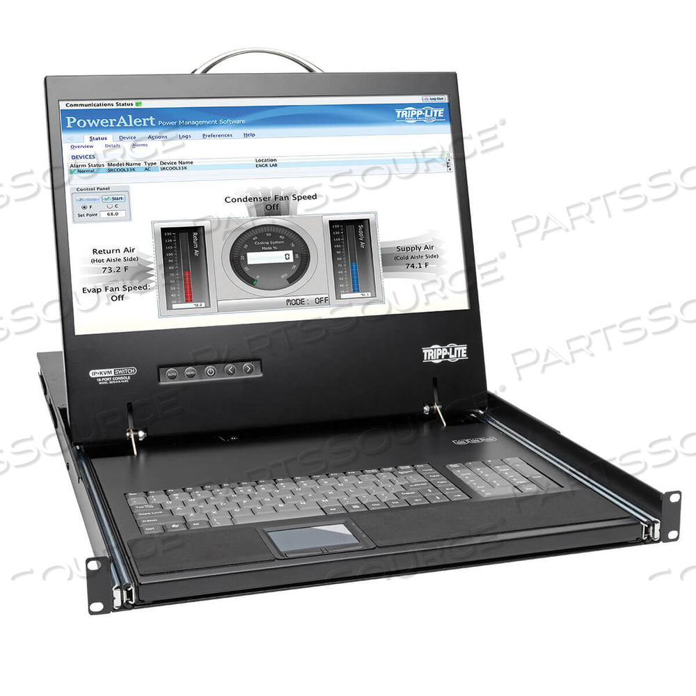 16-PORT 1U RACK CONSOLE IP KVM SWITCH 2+1 USERS W/ 19IN. SCREEN by Tripp Lite 16-PORT 1U RACK CONSOLE IP KVM SWITCH 2+1 USERS W/ 19IN. SCREEN by Tripp Lite