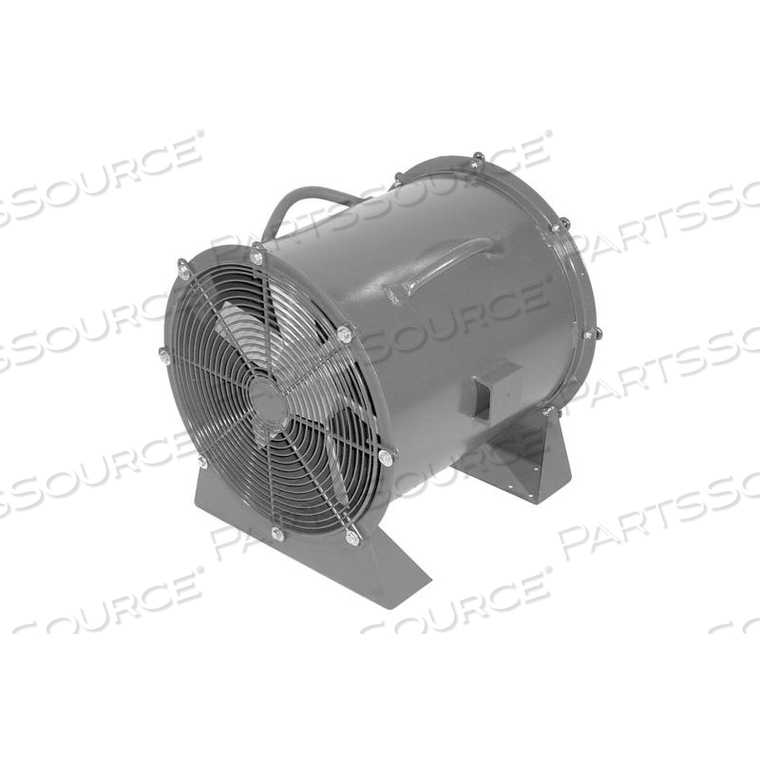 18" TEFC ALUMINUM PROPELLER FAN WITH LOW STAND 1/3 HP 3450 CFM 