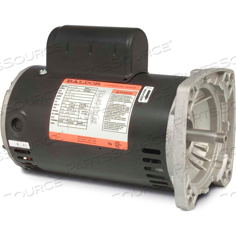 MOTOR, .75HP, 3450RPM, 1PH, 60HZ, 56Y, 1720L, OPEN, F1 by BALDOR MOTOR, .75HP, 3450RPM, 1PH, 60HZ, 56Y, 1720L, OPEN, F1 by BALDOR
